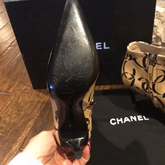 SOLD Chanel Ankle Boots - Picture 3 of 3